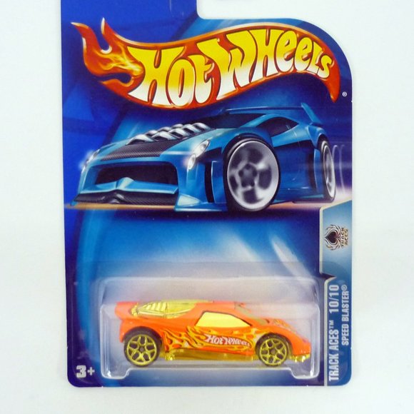 Hot Wheels Speed Blaster #192 Track Aces 10/10 Orange Die-Cast Car 2003 - Picture 1 of 1
